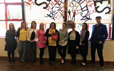 Cheshire school recognises the importance of AEDs in schools